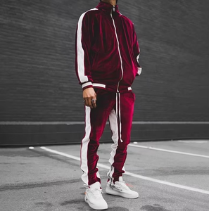 Unisex High Quality Luxury Fleece <b>Hooded</b> Zipper-Up Tracksuit Custom Embroidery Logo Sport Training Jogging Wear Autumn Plain - Product Image 4