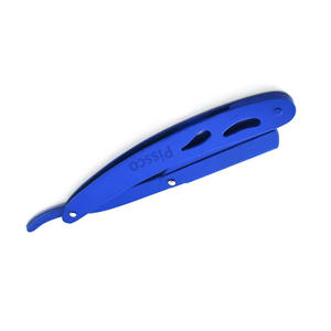 Navaja de Afeitar Recta Personalizada de Acero Inoxidable para Hombre, Navaja de Afeitar Recta con Logotipo Personalizado, Navajas de Afeitar de Acero Inoxidable para Barbería - Product Image 4