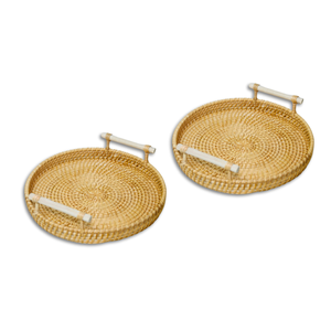 ถาดหวายขายร้อน: เพิ่มสัมผัสของธรรมชาติให้กับโต๊ะของคุณจากเวียดนามที่มีคุณภาพสูง - Product Image 1