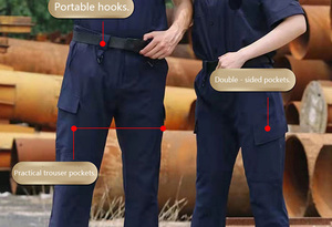 Nouveaux uniformes de garde de sécurité à séchage rapide été à manches longues à manches courtes hauts élastiques uniformes de sécurité d'entraînement - Product Image 5