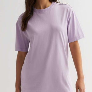 Venta al por mayor logotipo personalizado en blanco pulóver mujeres lavado ácido camiseta de calidad superior personalizado Color y diseño mujeres lavado ácido camiseta - Product Image 5