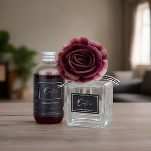 Couture Fabric <b>Diffuser</b> 200Ml Rosa Fragrance For <b>Rooms</b> - Product Image 3