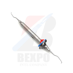 Pièce à main manuelle 1/2 Gracey pour dentisterie parodontale, avec source d'alimentation, en acier, pour instruments dentaires - Product Image 1