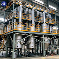 Fabricant d'évaporateurs MVR à haute efficacité pour la production chimique écoénergétique, certifié CE ISO, en acier inoxydable SS304