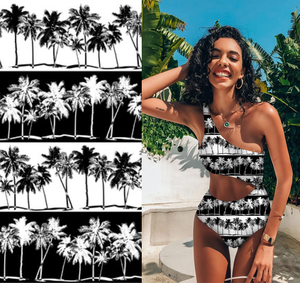 Maillot de bain <span class=keywords><strong>UV</strong></span> <span class=keywords><strong>Anti</strong></span> UFP 50 en polyester recyclé Tissu imprimé extensible écologique Style uni <span class=keywords><strong>Anti</strong></span>-pilule écologique pour doublure - Product Image 6