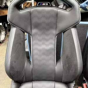 Fundas de Asiento Deportivas de Carreras para BMW F30 F80 F10 M3 M5 X3, Personalizables, de Cuero, con Esponja Interior, Accesorios para Automóviles - Product Image 4