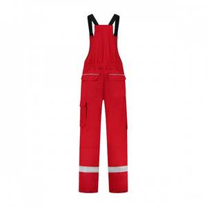 Lona de algodón antiestática de alta calidad para hombre, ropa de trabajo, babero de soldadura por chispa de alta resistencia con hebillas clásicas resistentes al agua - Product Image 4