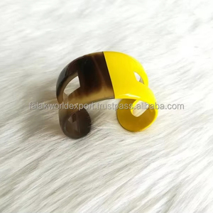 Pulsera de cuerno de búfalo Vintage a la moda, diseño personalizado, mezcla de colores, alta calidad para ocasiones/festivales de Falak World Export - Product Image 4