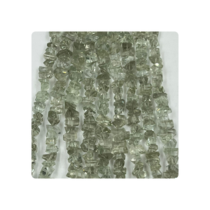 Perlas de pepitas de cuarzo amatista verde facetadas de 8 pulgadas al por mayor 12-15mm aprox. Calidad superior para la fabricación de joyas - Product Image 5