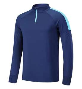 Nueva Sudadera con Capucha de Fútbol de Manga Larga, Transpirable, de Primera Calidad, con Nombre y Logotipo Personalizados, para Entrenamiento de Otoño, 100% - Product Image 4