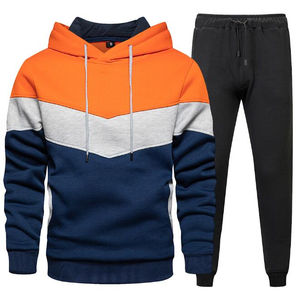 Survêtement pour hommes personnalisé Jogging Survêtement en gros pull décontracté à capuche costume hommes de haute qualité Joggers ensembles - Product Image 6