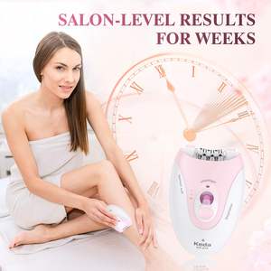 Depiladora Eléctrica Sin Dolor para Mujer con Tecnología de Resorte para Vello Facial y Cejas, Recargable para Uso Doméstico y en Autocaravanas - Product Image 4