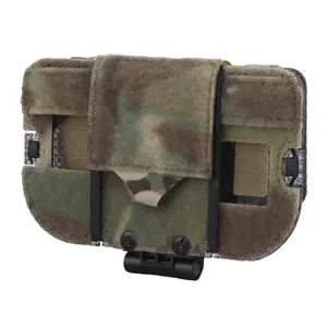 Lightweight Foldable Phone Pouch With MOLLE/PALS Connection Strap For Outdoor Sports
