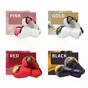 Guantes de Entrenamiento de Piel Sintética de Alta Calidad Profesional, Cómodos, Nuevo Diseño, Logotipo Personalizado, Venta Directa de Fábrica de Boxeo MMA - Product Image 3