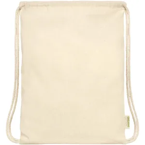 Borsa con coulisse Odisha Organic, zaini sportivi ecologici per promozioni - Product Image 5