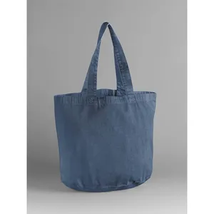 Borse Shopper Promozionali Sostenibili ed Ecologiche in Tessuto Tinto in Capo per Merchandising - Product Image 6