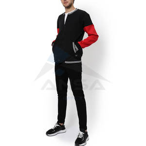 เสื้อแจ็คเก็ตวาร์ซิตี้ผู้ชายคุณภาพสูง ออกแบบเองได้ บริการ OEM ปรับแต่งได้ สวมใส่สบาย อุ่นในฤดูหนาว ราคาถูก - Product Image 5