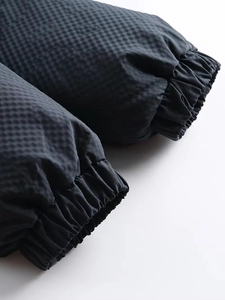 Chaqueta de Invierno para Hombre, Estilo Urbano, Transpirable, de Lona, Cálida, Cómoda, con Cuello Alto, Bolsillos y Capucha de Alta Calidad - Product Image 3