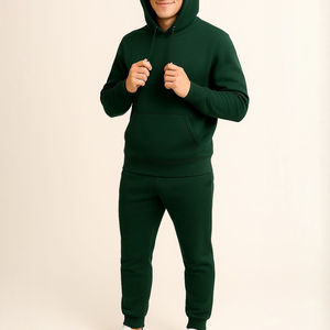 ชุดวอร์มลำลองสำหรับผู้ชายใส่สบายในฤดูหนาว ผลิตจากผ้าฝ้าย 100% เนื้อผ้านุ่ม น้ำหนักเบา เหมาะสำหรับแฟชั่นสตรีท - Product Image 4