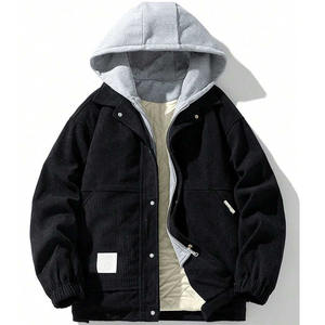 Sweats à capuche en tissu polaire personnalisé sweat à capuche coupe-vent décontracté surdimensionné OEM impression broderie logo pour sweat à capuche unisexe - Product Image 1