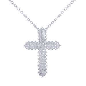 Rikhava Timeless Sparkle Luxe Diamants Pendentif pour Mariages Fiançailles Fêtes Chrétienne Religieuse Mode Pendentifs Charmes - Product Image 4