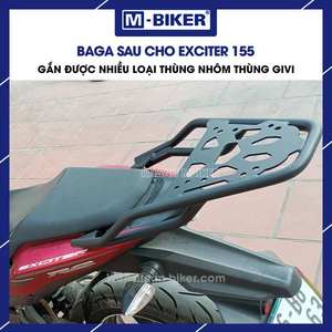 Portaequipajes Trasero de Acero de Alta Gama M-Biker Exciter 155 - Product Image 3