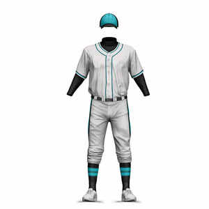 Meilleur nouvel arrivage Nom et numéro de l'équipe de baseball sublimés/Uniforme de maillot et short de baseball de meilleure qualité - Product Image 1