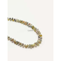 Perles de diamant naturel facettées multicolores de qualité AAA+, forme goutte, 2,5-3,8 mm, fournitures pour la création de bijoux