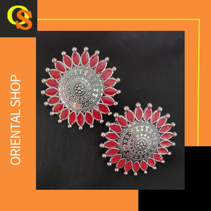 Best Offers Earrings <b>Set</b> with Silver Plated Fashionable Earrings <b>Jewelry</b> for Women Wear by <b>Indian</b> Exporters - Product Image 5