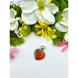 Colgante Navajo hecho a mano de ostra espinosa y plata de ley con engaste de bisel, oro rosa y platino, amuleto religioso con patrón numérico - Product Image 4