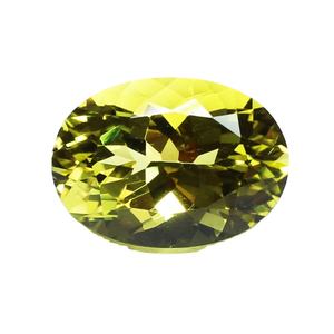 อัญมณีควอตซ์ทรงไข่เลมอนธรรมชาติ100% เจียระไนทรงรีสำหรับเครื่องประดับเงินและทอง - Product Image 2