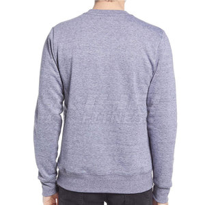 Customized Men's XS-6XL Solid Plain Dyed Cotton/Polyester 320g Pullover <b>Sweatshirts</b> Winter <b>Fleece</b> Apparel Wholesale Supplied - Product Image 2