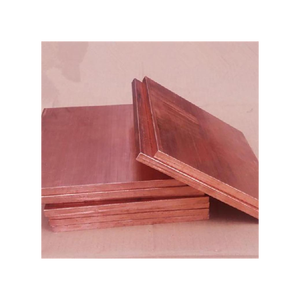 Cuivre pur de haute pureté 97%-99.99% cathode de cuivre rouge feuille de plaque de cathode de cuivre électrolytique - Product Image 1