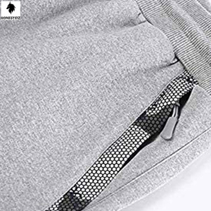 ชุดวอร์ม2ชิ้นสำหรับผู้ชายชุดวอร์มผ้าไนลอนทรงหลวมขนาดใหญ่น้ำหนักเบาออกแบบได้ตามต้องการ - Product Image 5