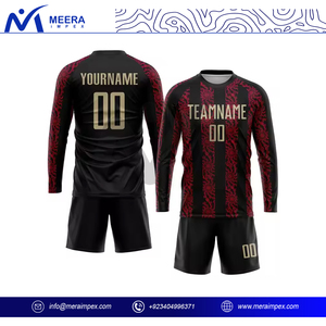 ชุดเครื่องแบบฟุตบอลของผู้ชายชุดเสื้อเจอร์ซีย์ฟุตบอลแห้งเร็วระบายอากาศได้โลโก้ตามสั่ง - Product Image 3