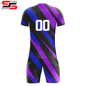Maillot de football personnalisé, dernier design unisexe, OEM, haute qualité, sublimation, uniforme de football OEM - Product Image 4