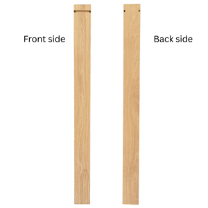 Barandillas de Madera Sólida de Alta Resistencia y Antideslizantes con Acabados Naturales para Interiores, Accesorios para Muebles - Product Image 1