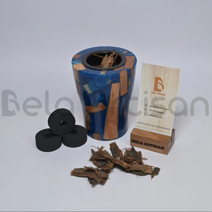 Low-Priced Wood Resin <b>Oud</b> <b>Burner</b> Bukhoor <b>Burner</b> & Kefaf Mubkhar Innovative Original Design by Bela Artisan the Designer Factory - Product Image 5