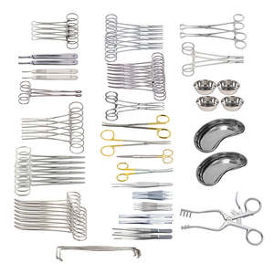 MEDZORA SURGICAL Juego de instrumentos quirúrgicos veterinarios de acero inoxidable para cirugía espinal, pinzas manuales para jaulas de fusión intervertebral cervical, CE - Product Image 2