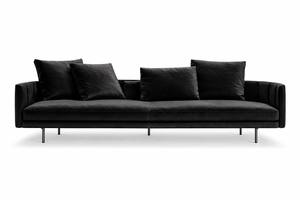 Canapé de luxe moderne François - Canapé design contemporain |   Fabricant de meubles OEM |   Canapé arrondi résidentiel - commercial - Product Image 4