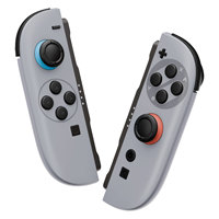 Carcasa de Repuesto Gris Estilo Clásico Europeo para Nintendo Switch 2 Joycon - Cubierta Duradera de ABS