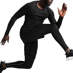 Survêtement personnalisé de haute qualité tenue décontractée ensemble de gymnastique pour hommes vêtements de sport pour hommes survêtements 2 pièces costume de jogging de gymnastique pour hommes ensemble de gymnastique - Product Image 6