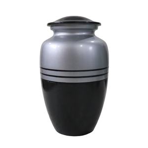 Urnes funéraires pour adultes en aluminium de haute qualité, imprimées, style américain, pour le stockage des cendres, écologiques, durables, fournisseur funéraire en Inde - Product Image 1
