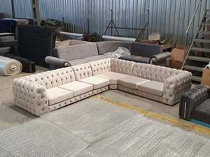 Customizable 270*270cm Corner Sofa Set for Living Room <b>Bed</b> World-Wide Shipping Available in Fabric & Leather Materials - Product Image 2