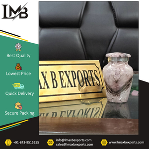 2024 Top vente Design moderne Style américain finition personnalisée souvenir crémation urnes/mémorial cendres urne de l'exportateur indien - Product Image 4