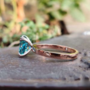 Radiant Cut VVS Moissanite 2tcw Prong Set 925 Sterling Silver Charm Trendy Engagement Wedding Party Anneaux Femmes Anniversaire - Product Image 4