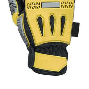 Gants résistants de mécanicien du cuir TPR avec la résistance de coupe à vendre des gants de travail de sécurité du travail dans la couleur unie - Product Image 6