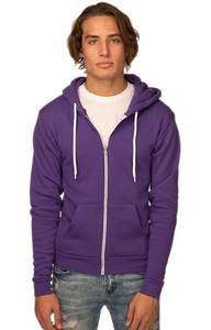 Sudaderas unisex de polialgodón con cremallera completa - Product Image 2