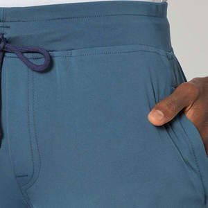 2024 personnalisé Slim Fit tenue décontracté hommes survêtement ensemble top vente lourd imprimé solide motif imprimé haut et bas - Product Image 5