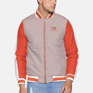 Chaqueta Bomber Transpirable para Hombre de Marca Privada, Cuello Alto, Logotipo Frontal, Uso en Exteriores en Invierno, Ajuste Cómodo, Alta Calidad, Mejor Precio - Product Image 3